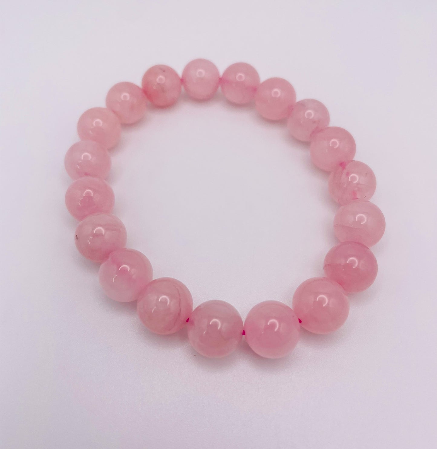 Natural Rose Quartz Crystal Bracelets