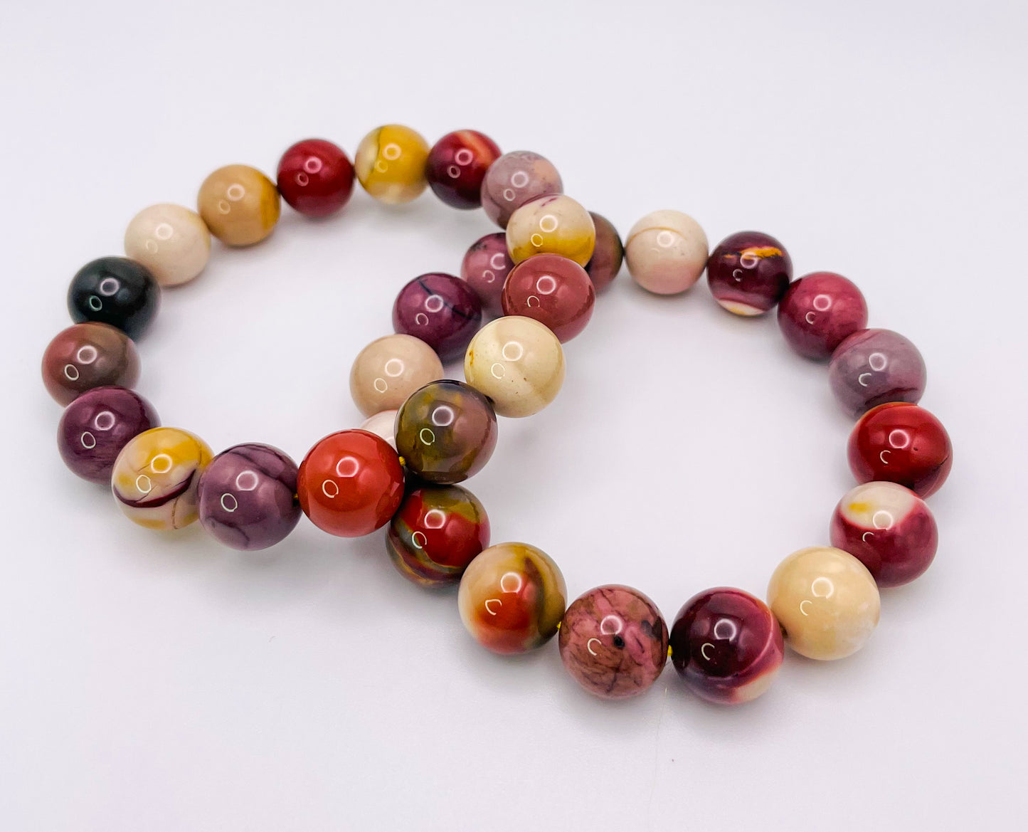 Natural Mookaite Jasper Bracelet