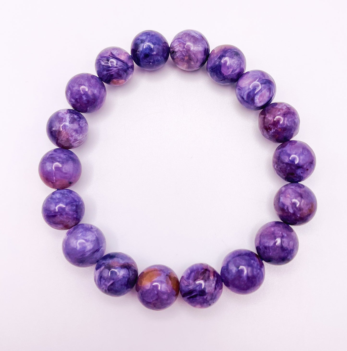 Natural Charoite Crystal Bracelet