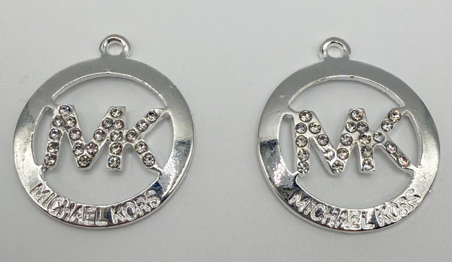 High Quality MK Design Metal DIY Charm Pendants