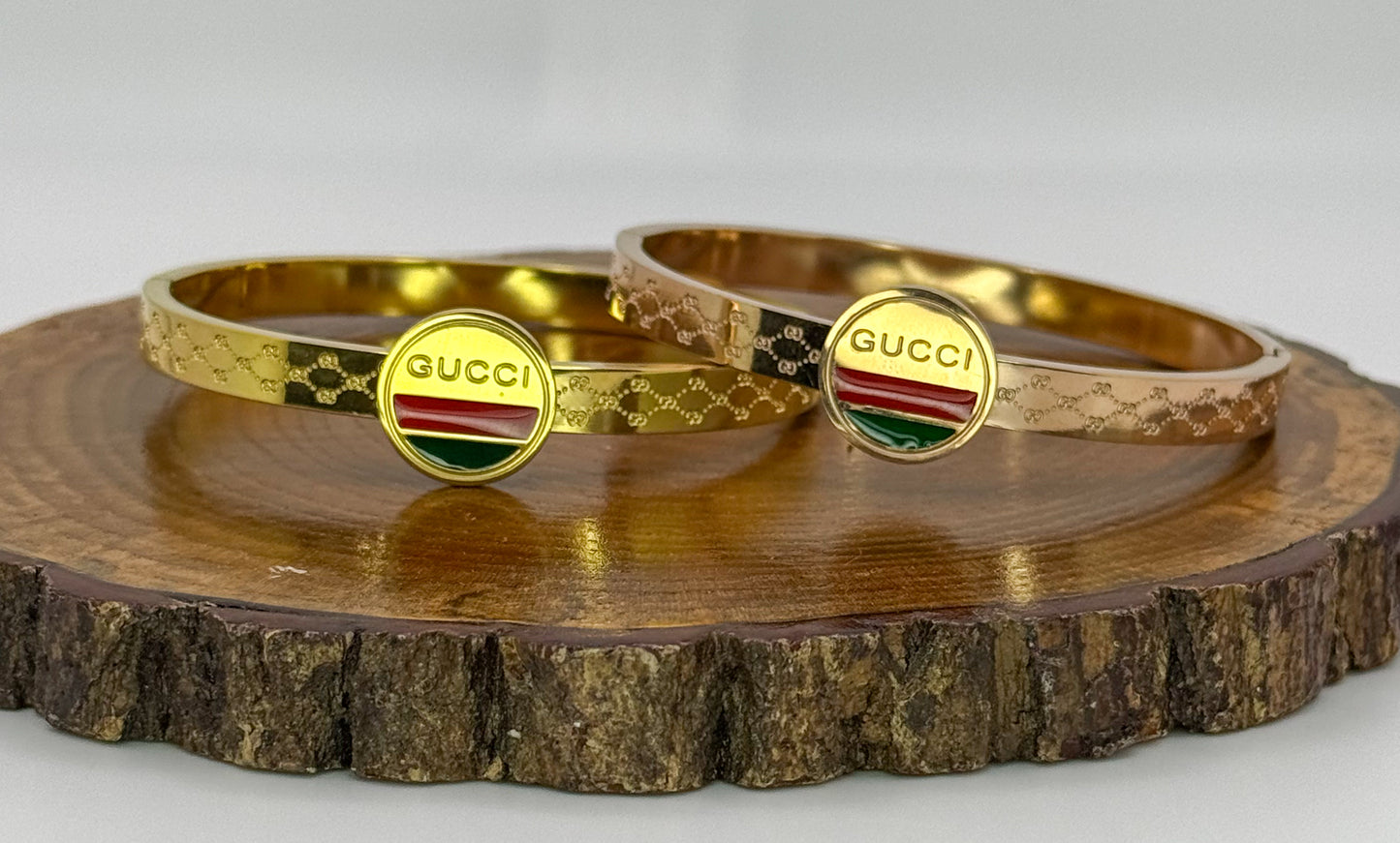 Gucci Designer Stainless Steel Bangle Bracelets