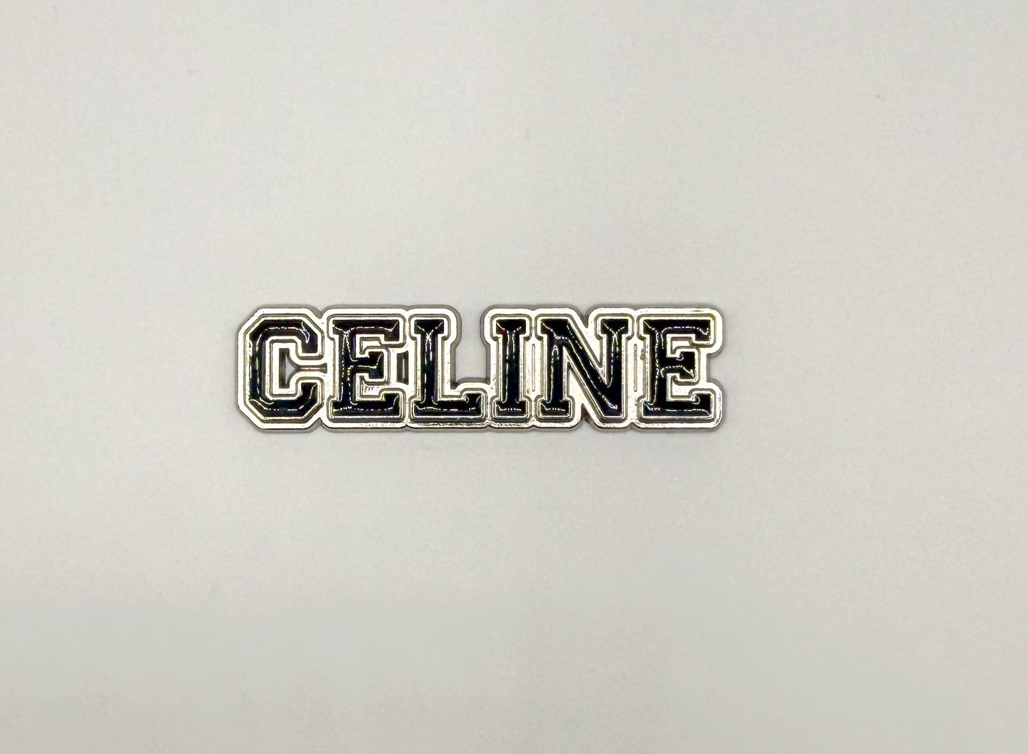 Celine Silver DIY Metal Flat Back Charmz