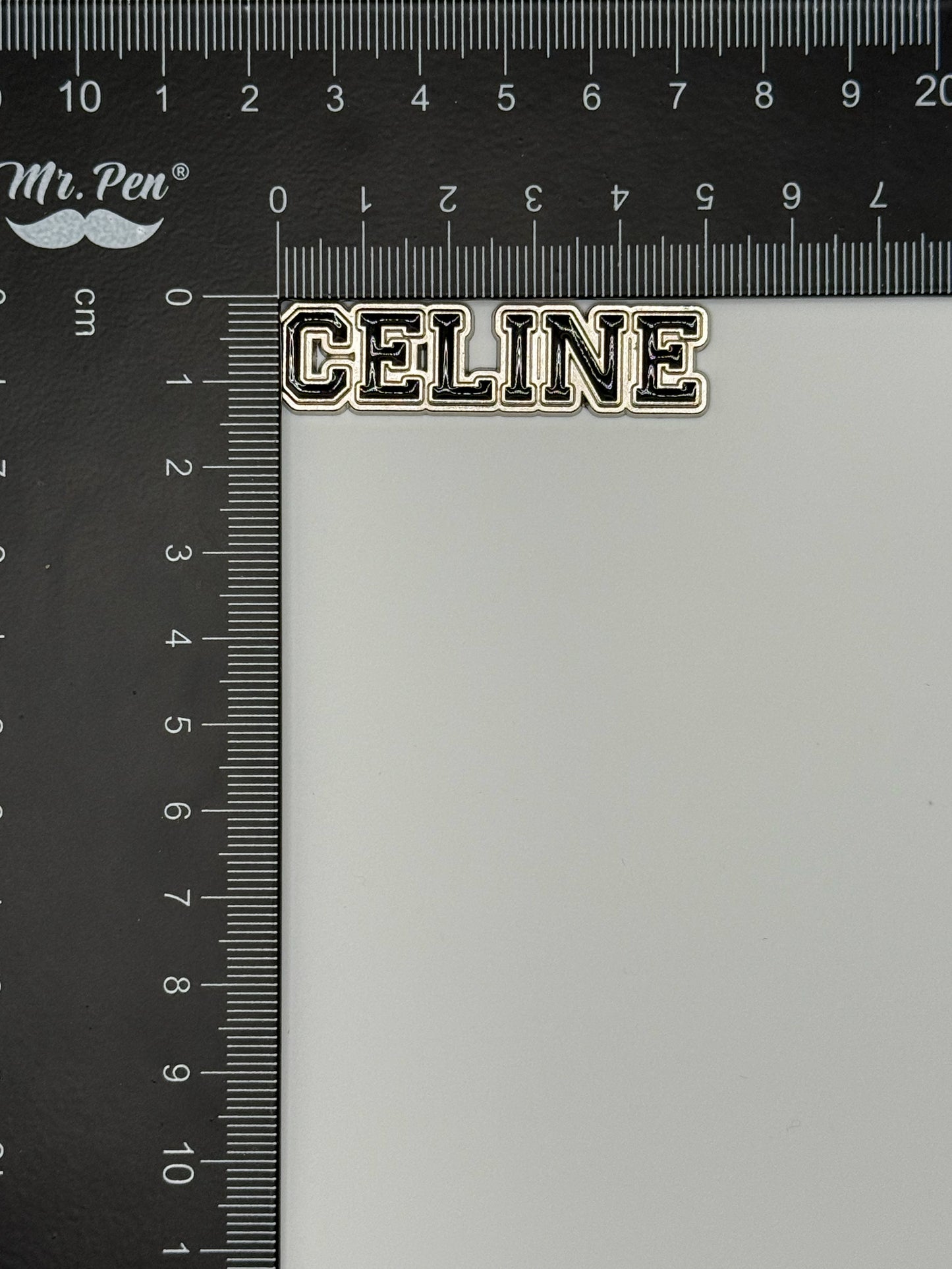 Celine Silver DIY Metal Flat Back Charmz