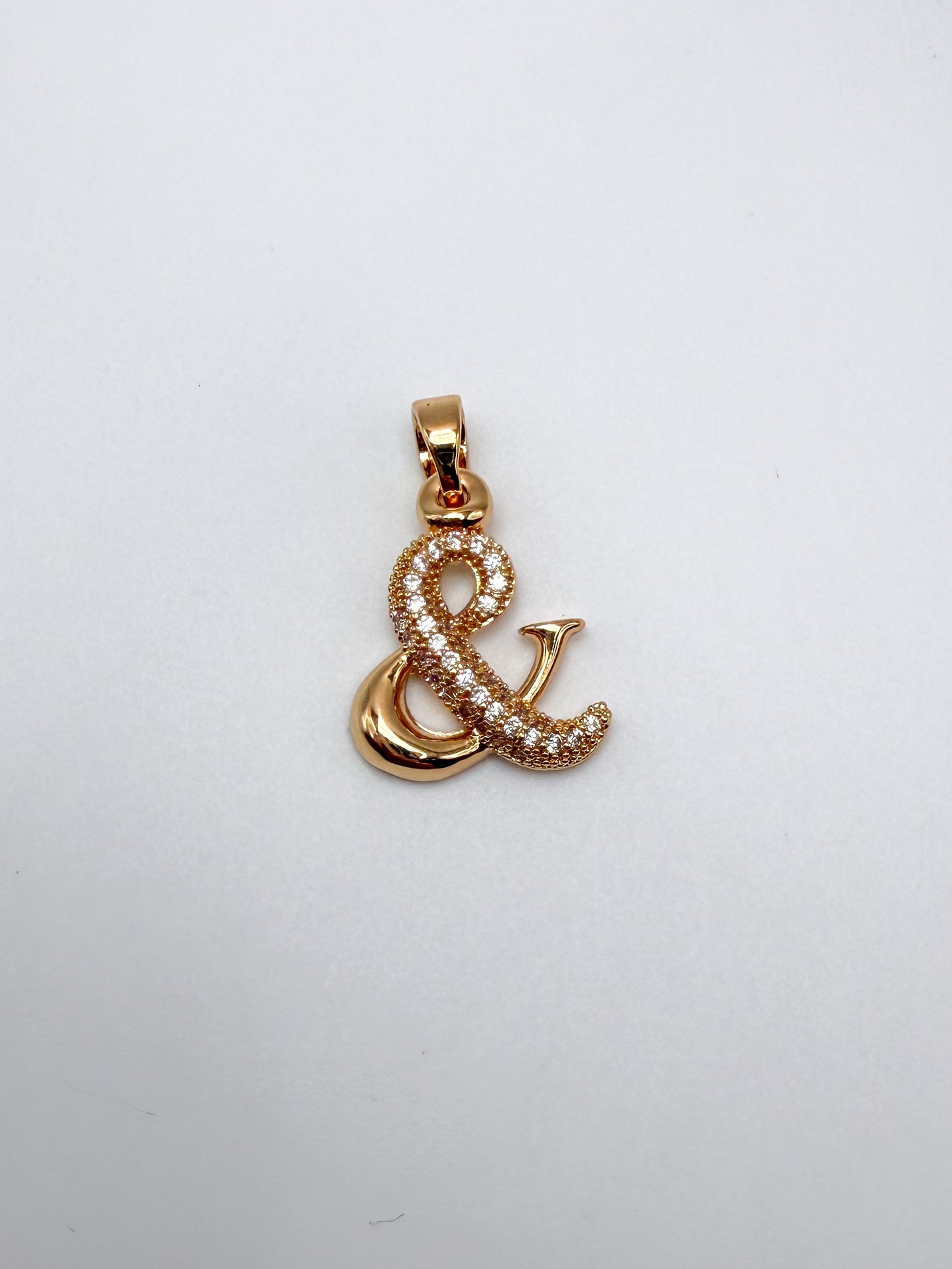 Gold & Symbol Charm Pendant