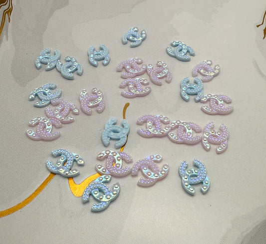 Mixed Color CC Acrylic DIY Nail Charms