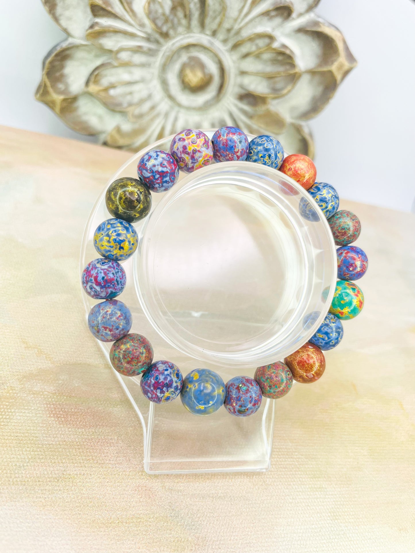 HandCrafted Daji Lacquer Beaded Bracelets