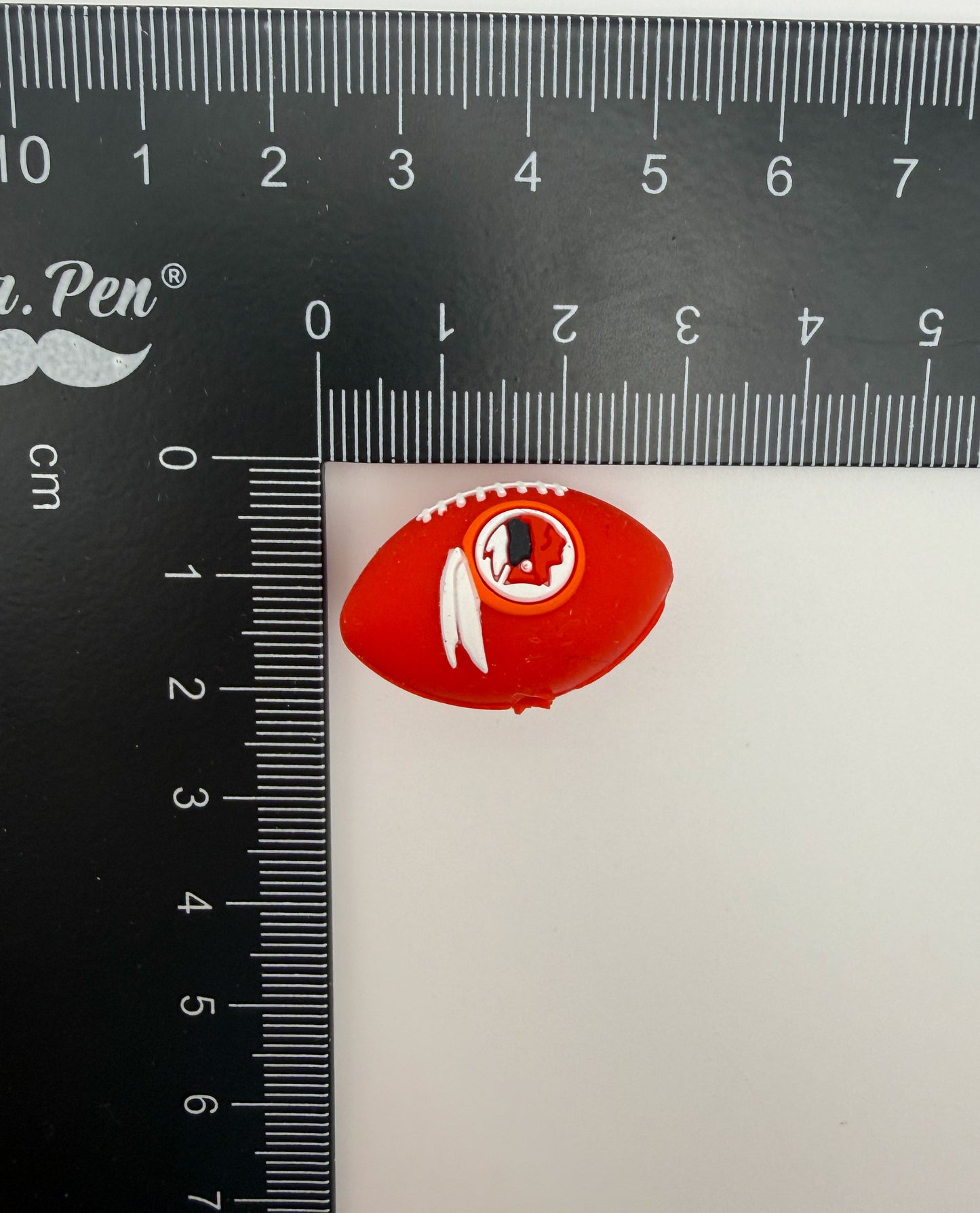 NFL’s Patriots & Chiefs Silicone Football DIY Pen Focal Beads