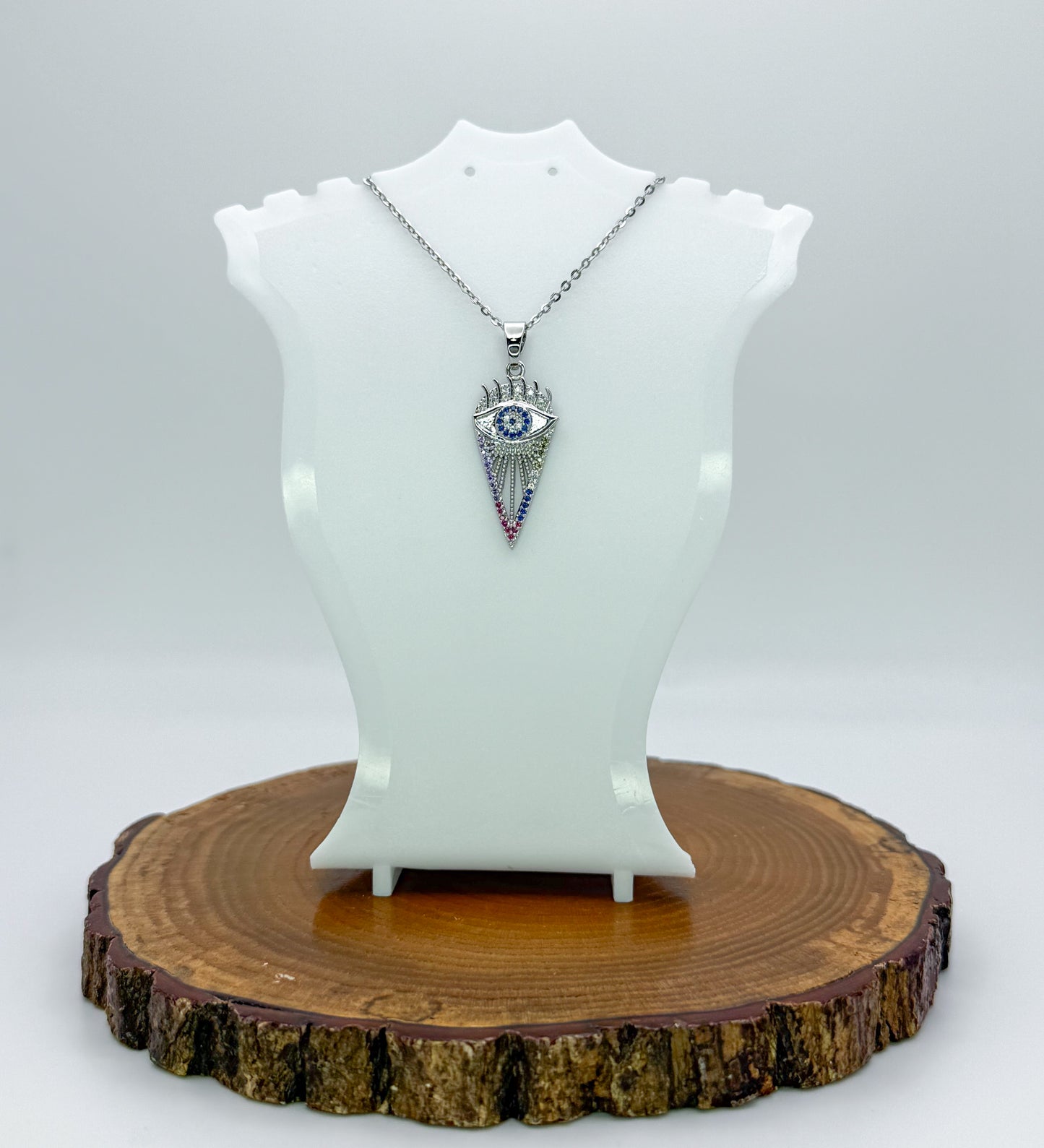 Arrows of Evil Eye Necklace