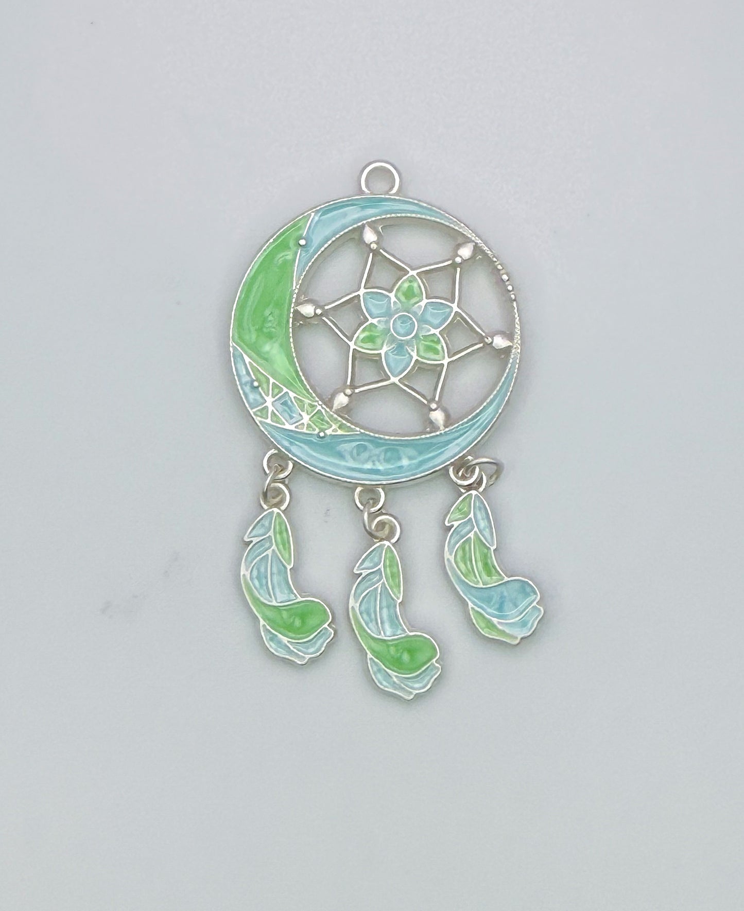 Big Dreamcatcher Color Enamel DIY Charms-DIY Keychains, DIY Jewelry Making