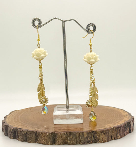 Blossoming Lotus Earrings
