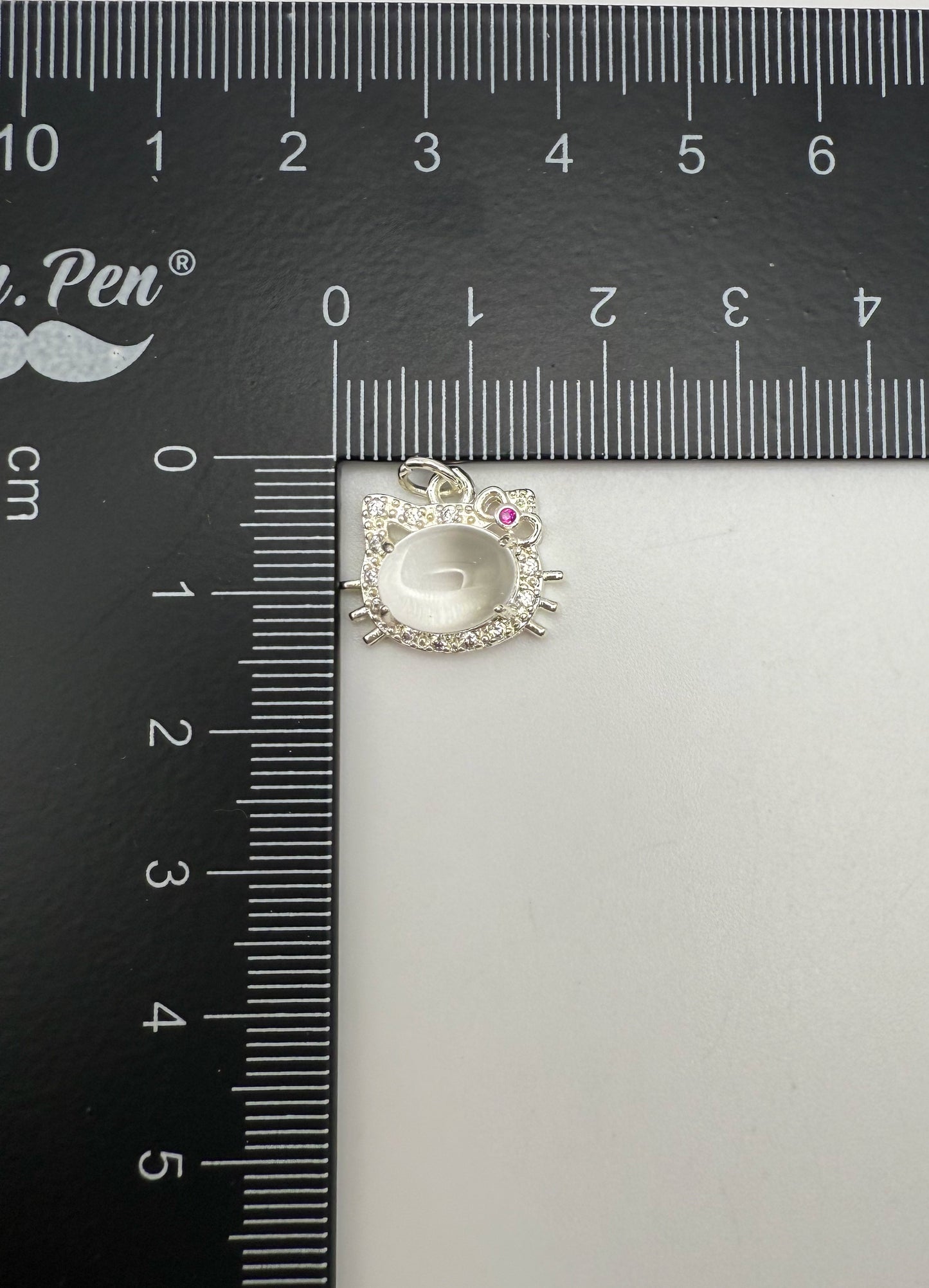 HK Kitty Head DIY Metal Charms