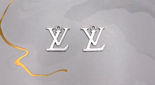 NEW Silver LV DIY Metal Charms PROMO