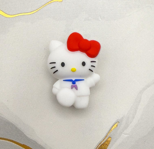 3D Hello Kitty Silicone DIY Pen Focal Bead