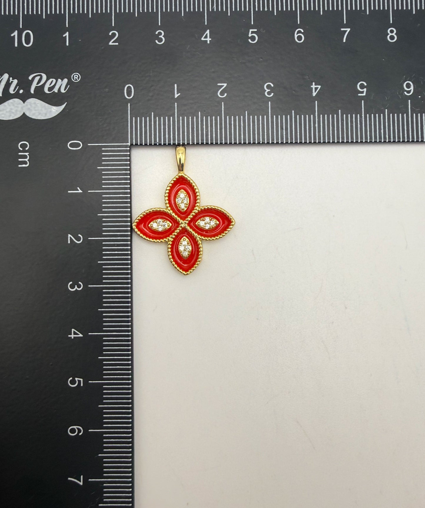 High Quality LV Clover Inspired Bling Pendants