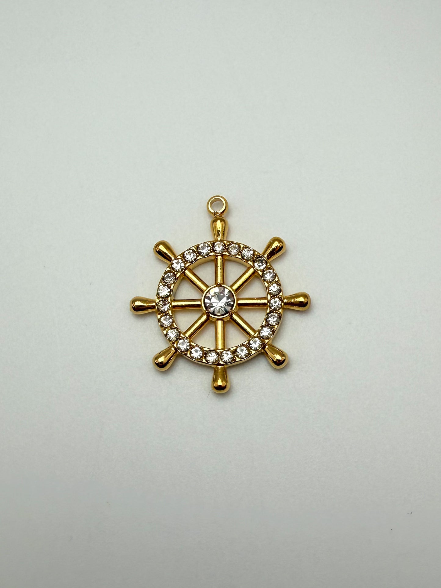 Stainless Steel Gold Ocean Animals & Object Charm Pendants