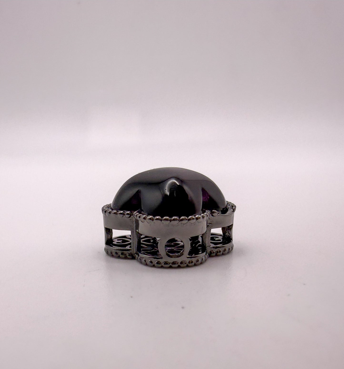 Big Statement Clover Metal Charm Spacer Beads