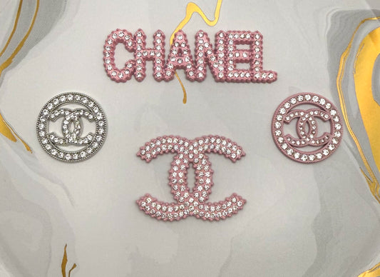 Assorted CC Designer DIY Metal Charms-High Quality