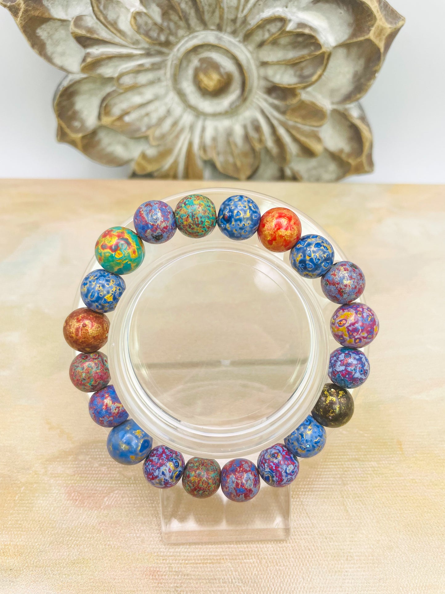 HandCrafted Daji Lacquer Beaded Bracelets