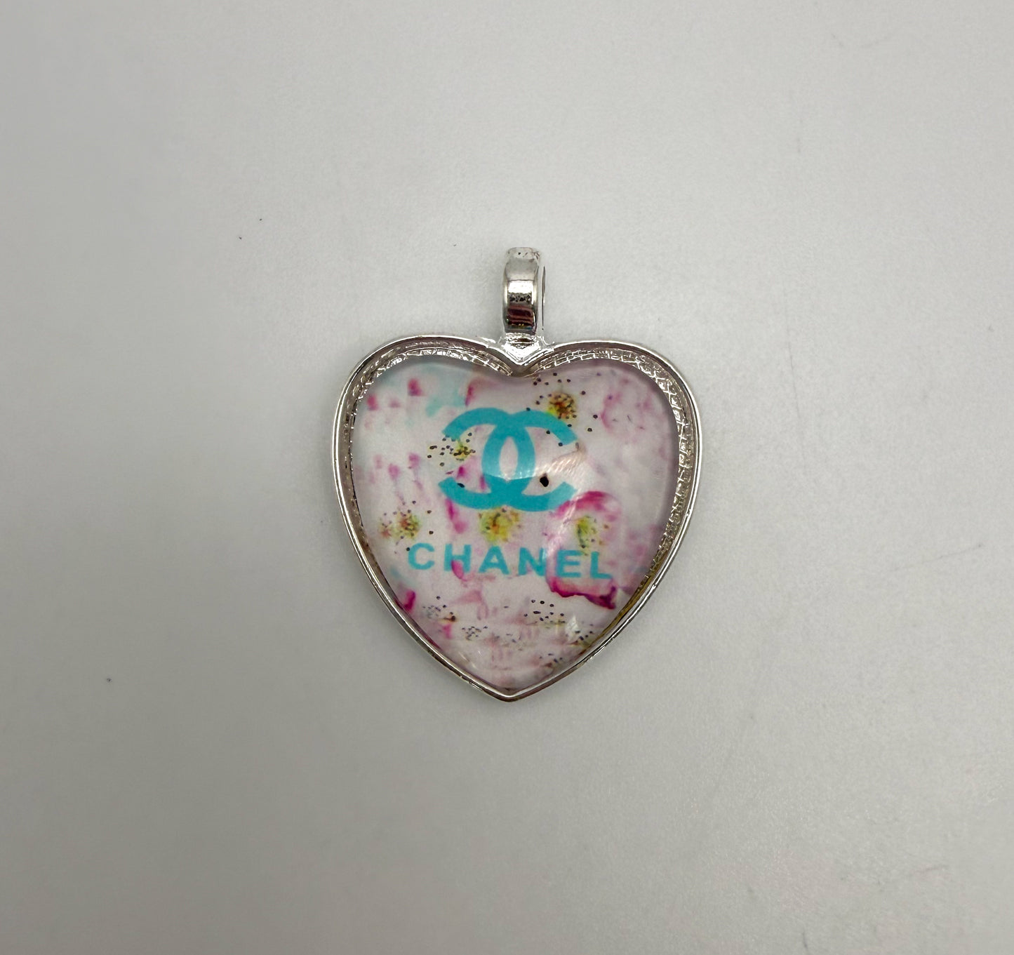 Variety of Heart Shaped Designer Metal & Resin Pendants