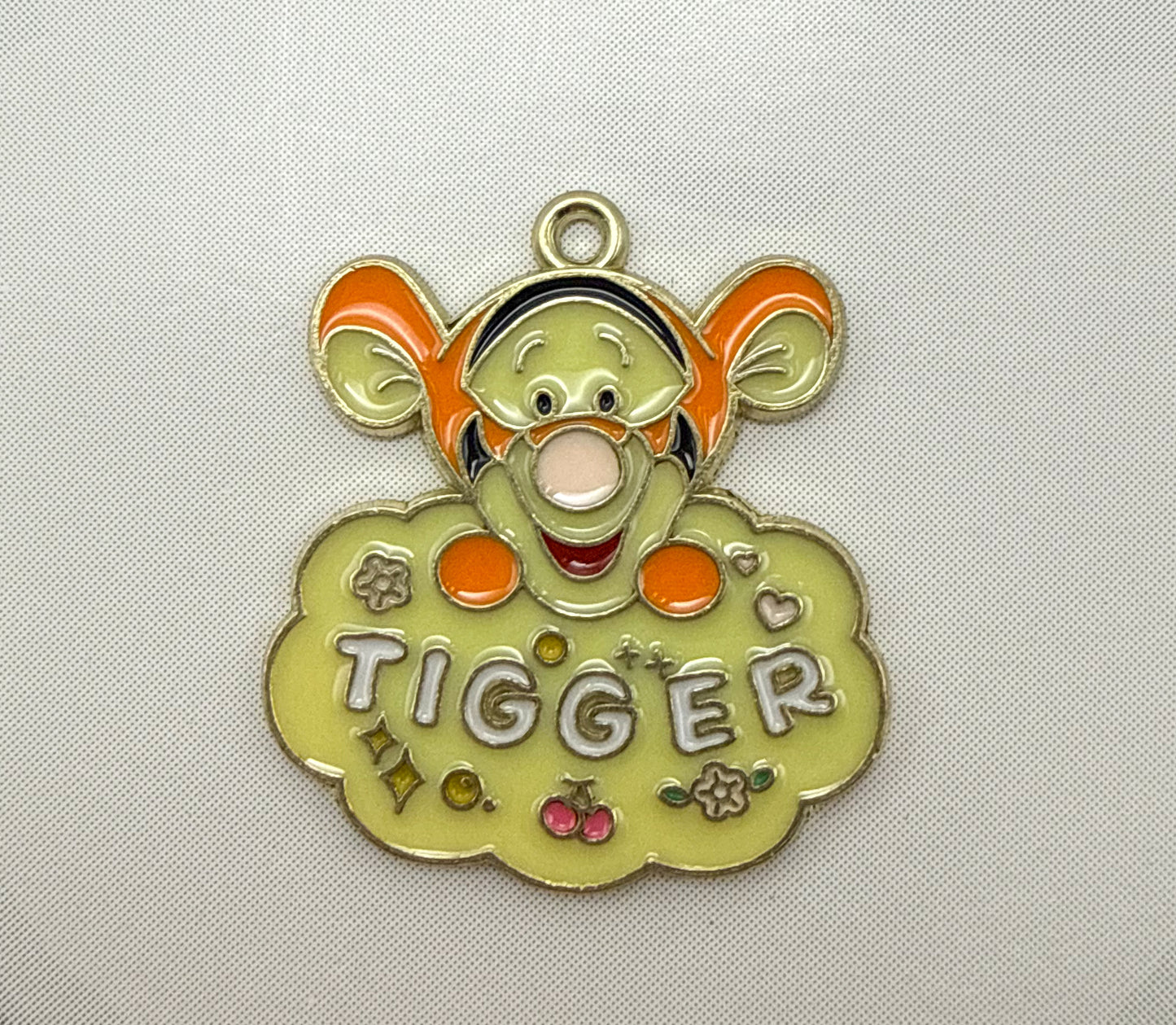 Winnie The Pooh’s Tigger & Eeryoe Gold Metal DIY Charms