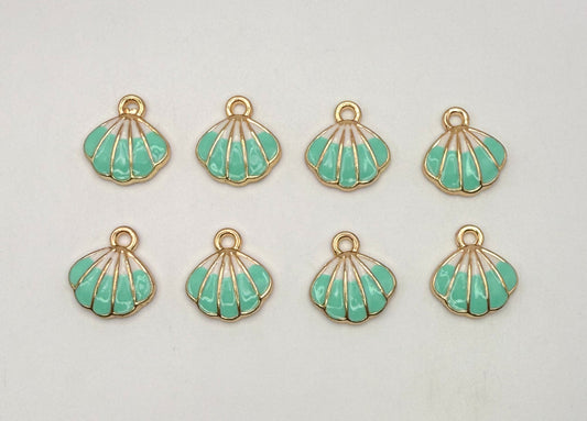 Gold & Turquoise DIY Charms