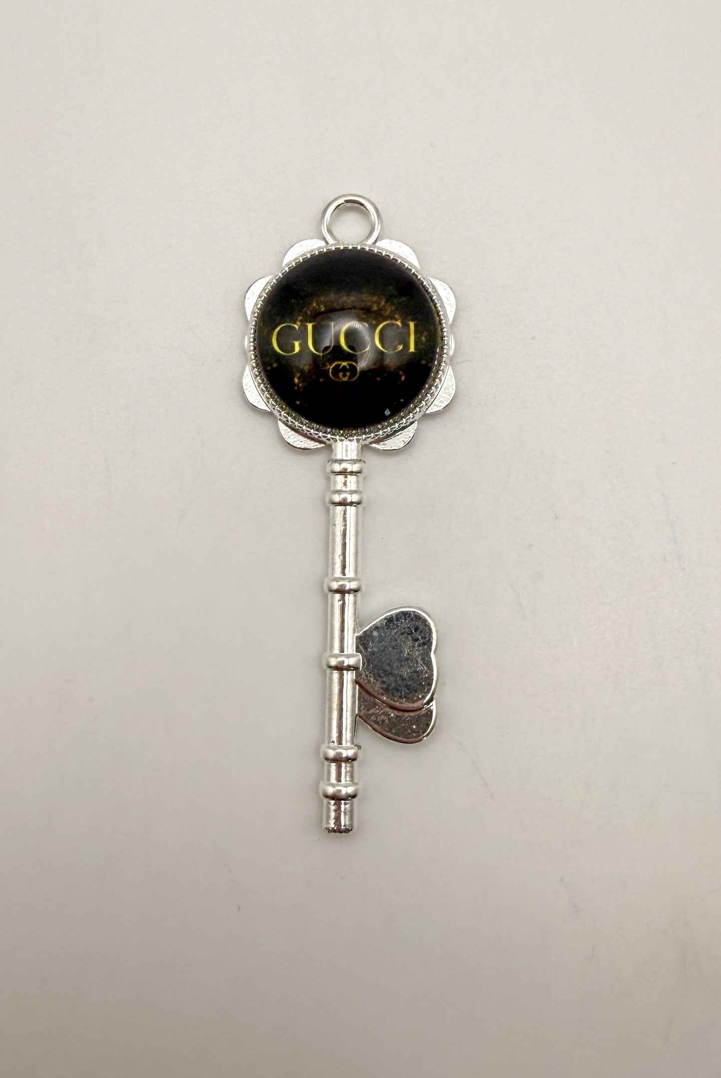 Designer Metal Key Charm Pendants