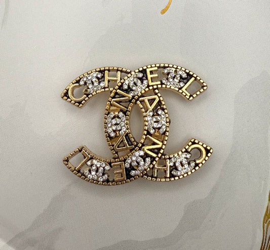 Big Gold CC DIY Charm Accessory