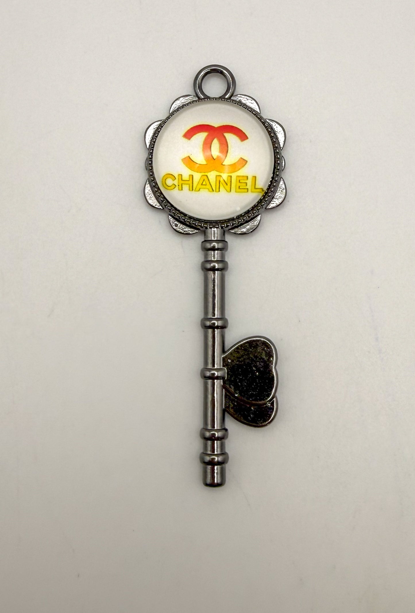 Designer Metal Key Charm Pendants