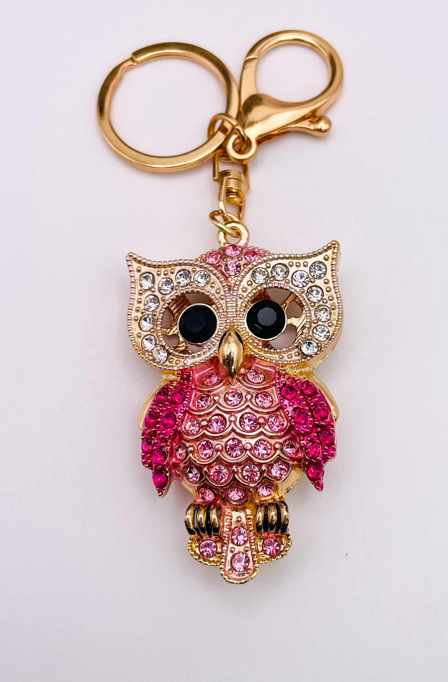 Bling Owl Keychains