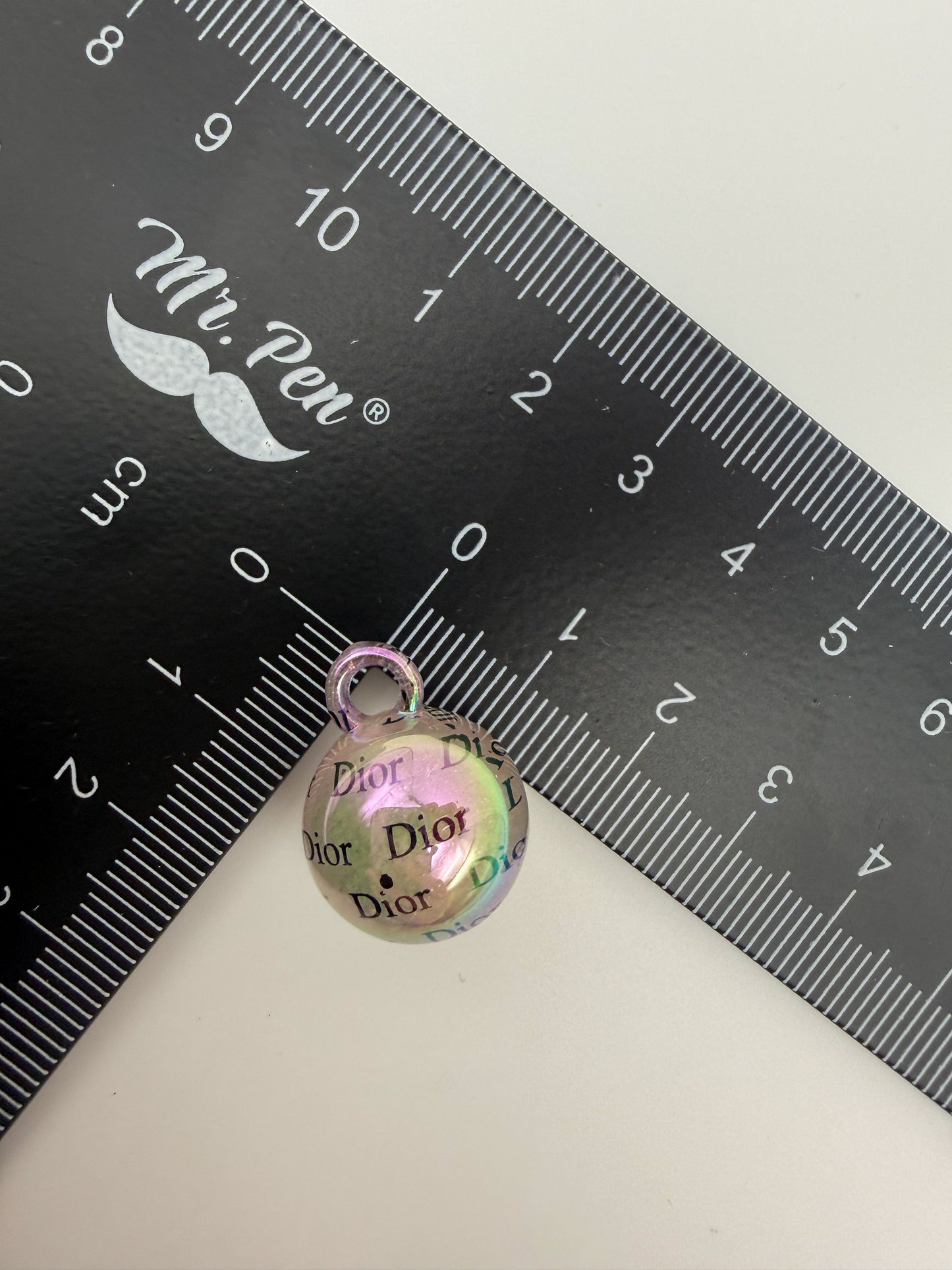 Sparkling Acrylic Dior Designer DIY Bead Charms