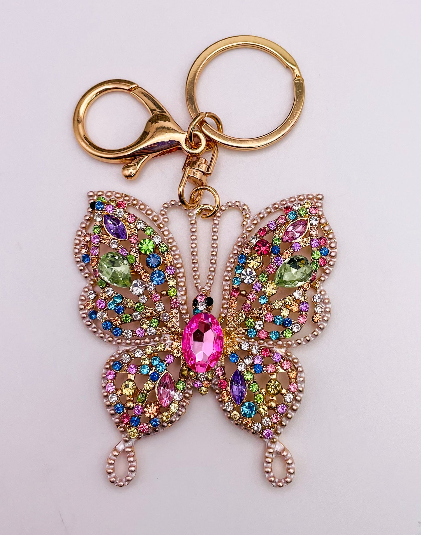 Bling Butterfly Keychains