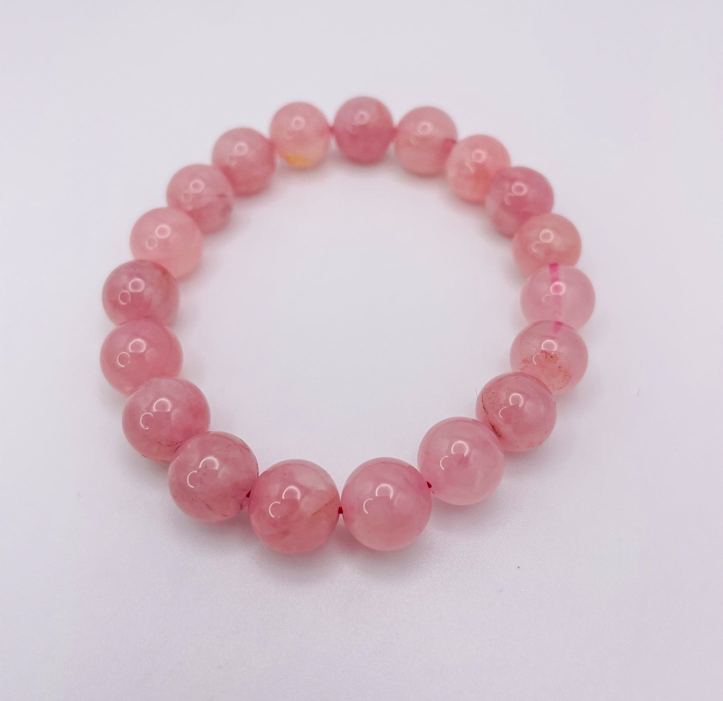 Natural Rose Quartz Crystal Bracelets