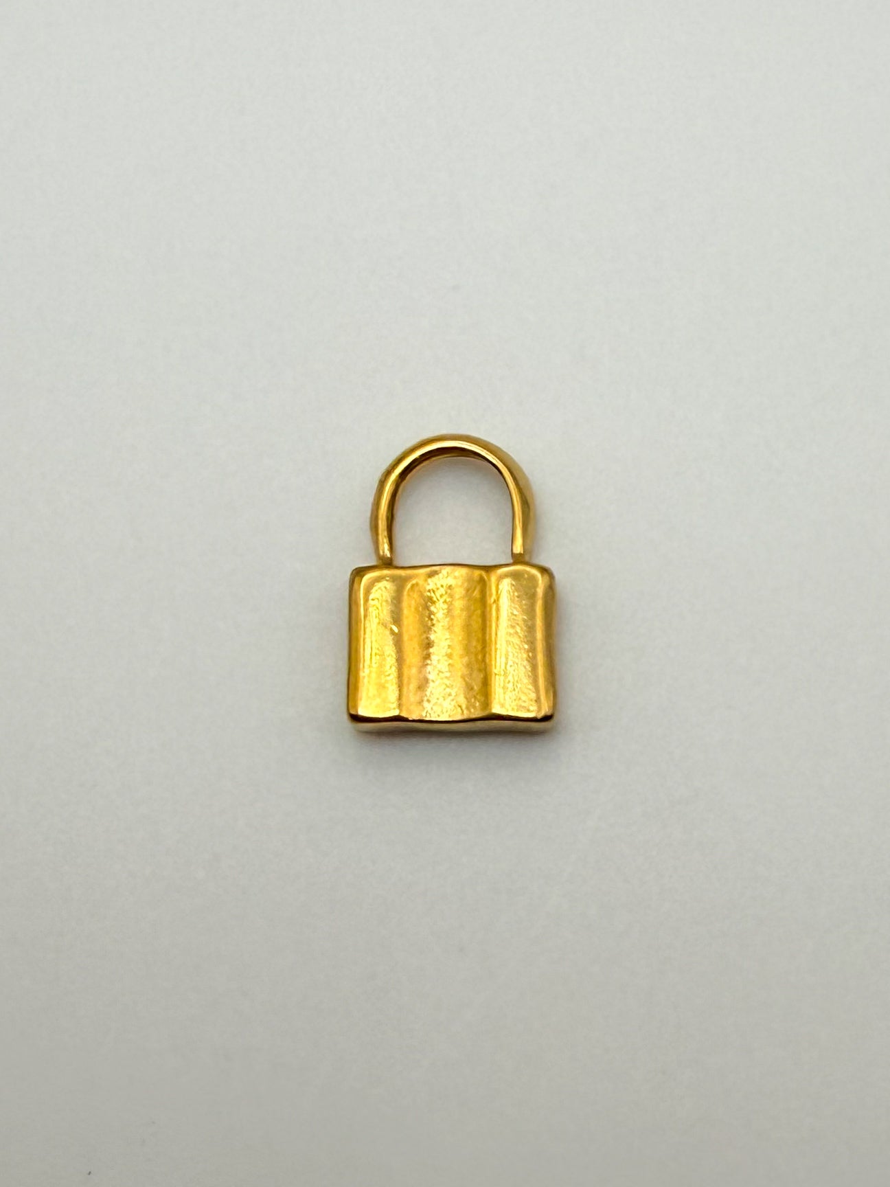 Stainless Steel Lock & Key Charm Pendant Sets