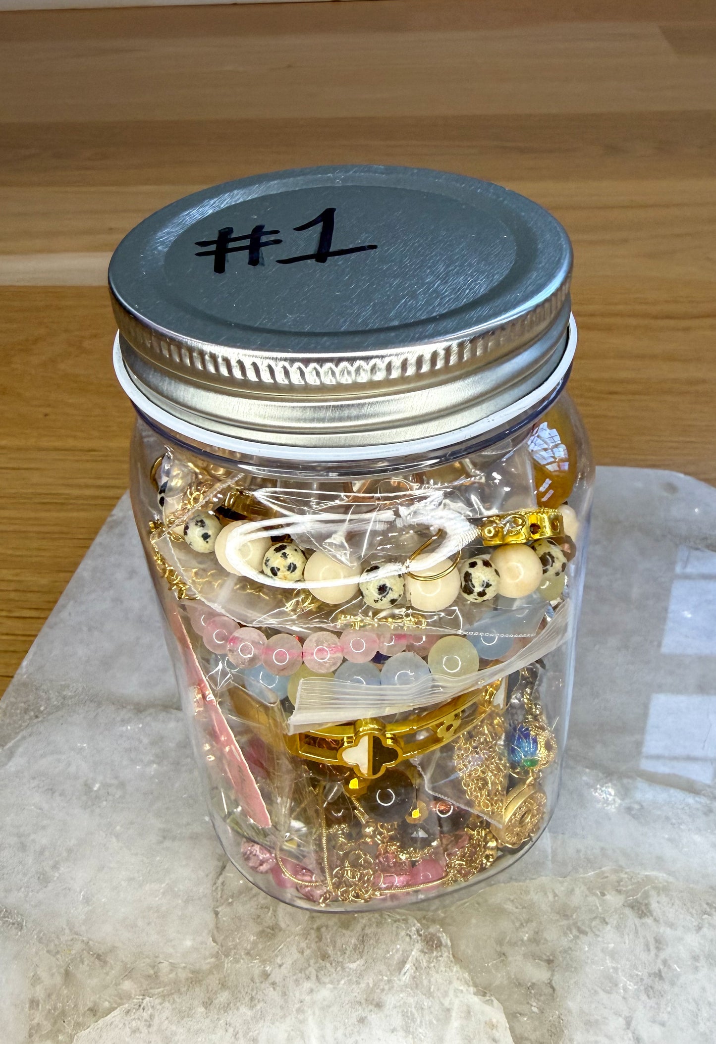 NEW Mystery LUXURY Jewelry Jar Wholesale Jewelry #1