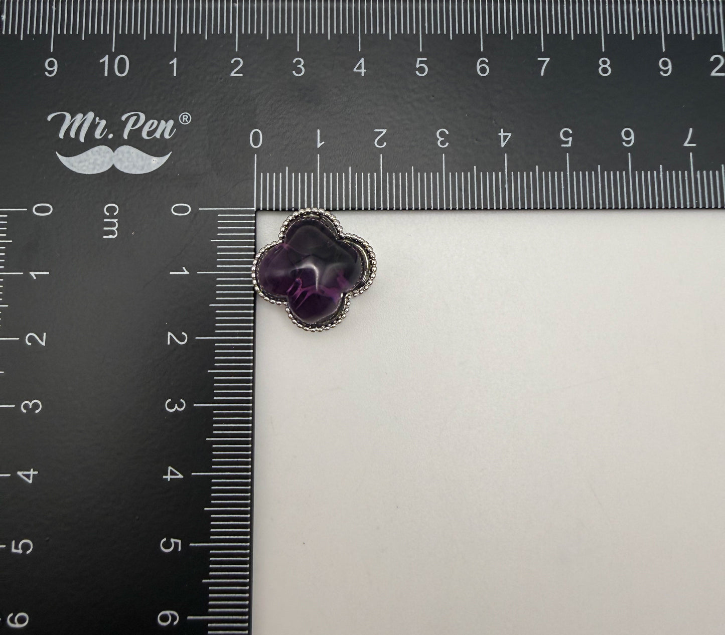 Big Statement Clover Metal Charm Spacer Beads