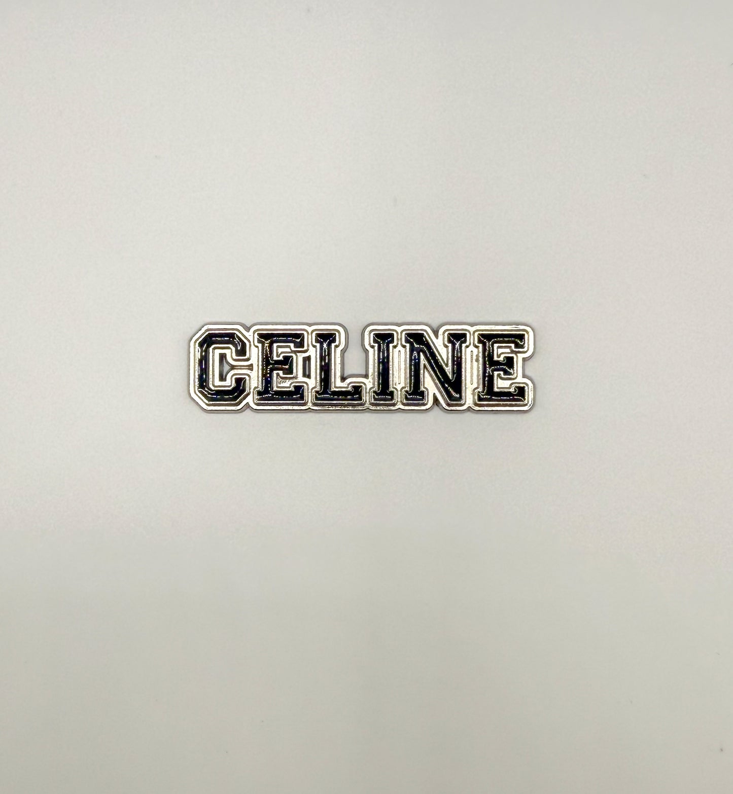 Celine Silver DIY Metal Flat Back Charmz