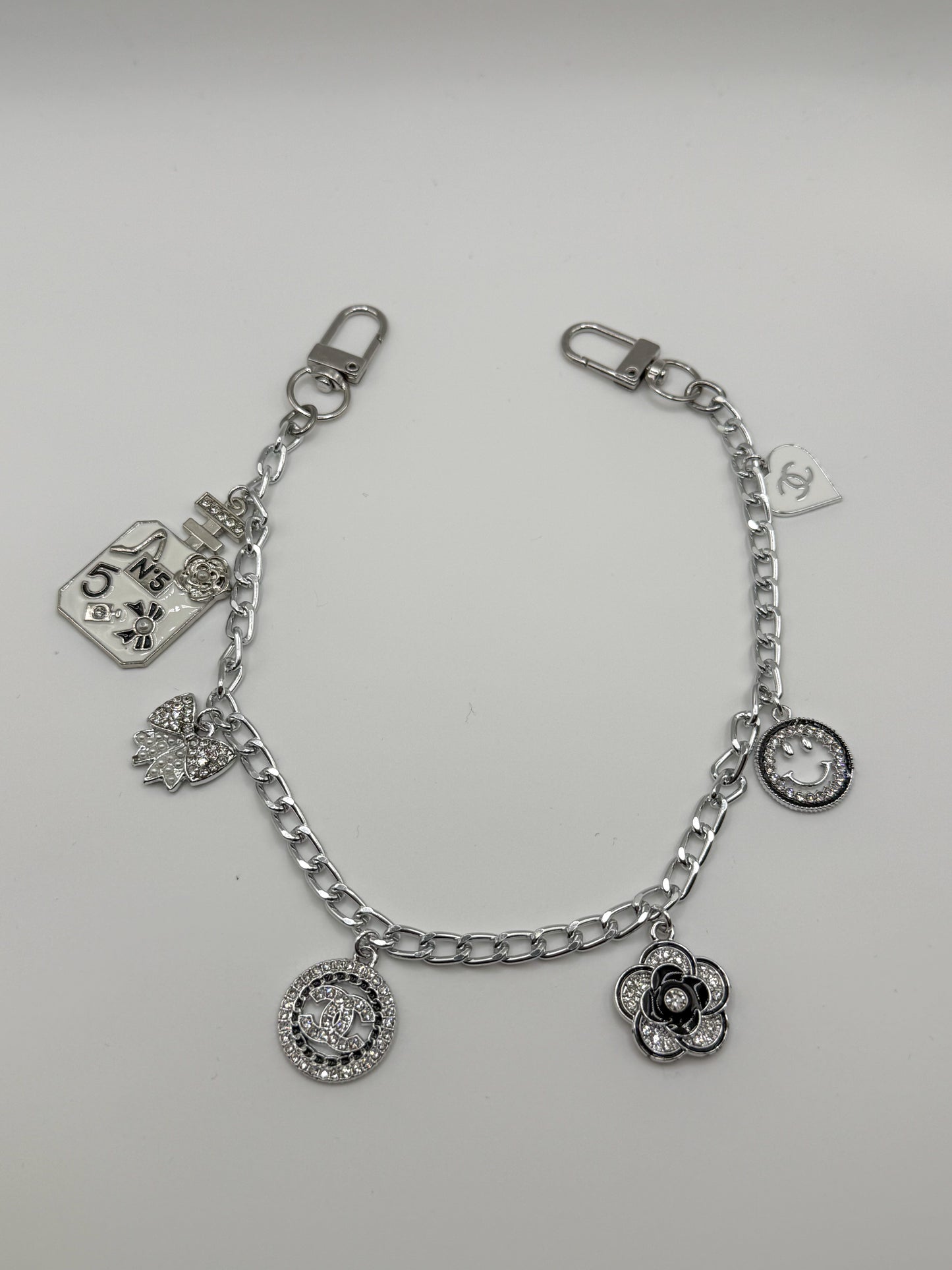 Gold & Silver Hand Bag Charm Chains