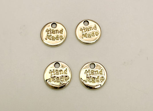 Gold Handmade DIY Tag Charms