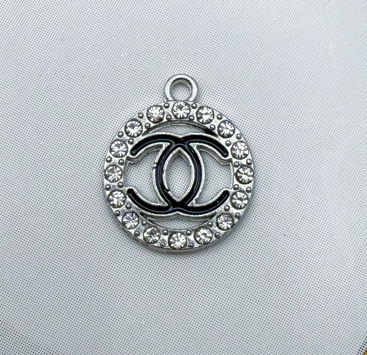 CC Round Metal DIY Charms