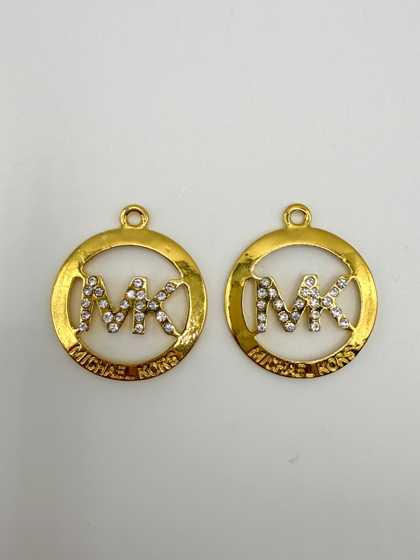 High Quality MK Design Metal DIY Charm Pendants
