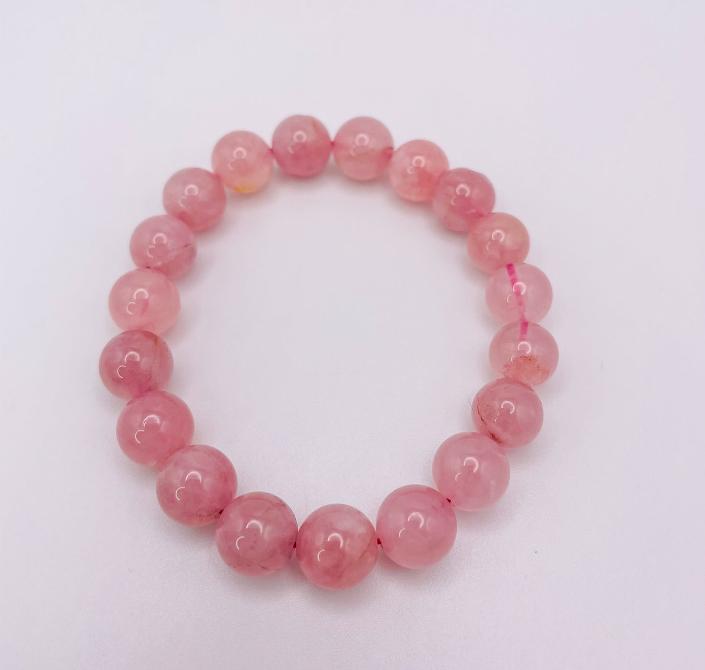 Natural Rose Quartz Crystal Bracelets