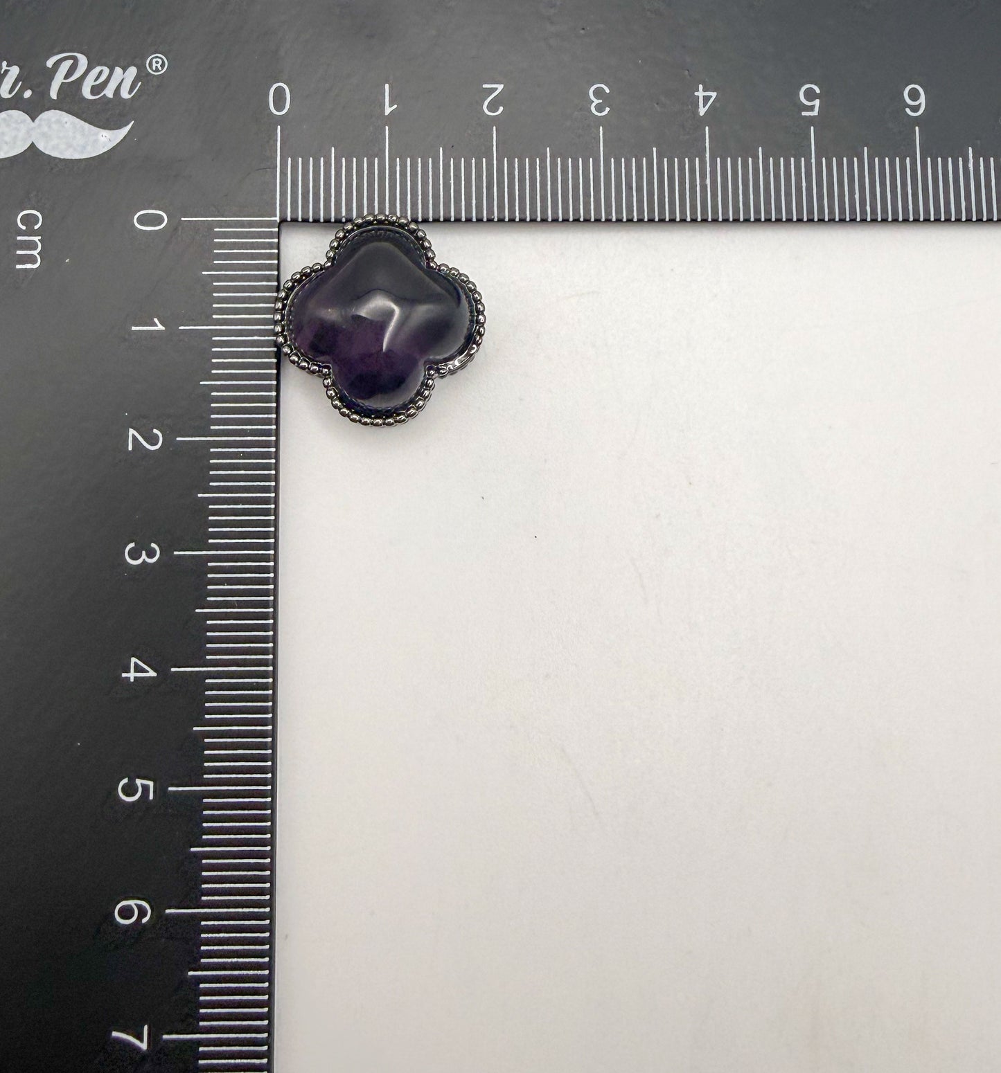 Big Statement Clover Metal Charm Spacer Beads