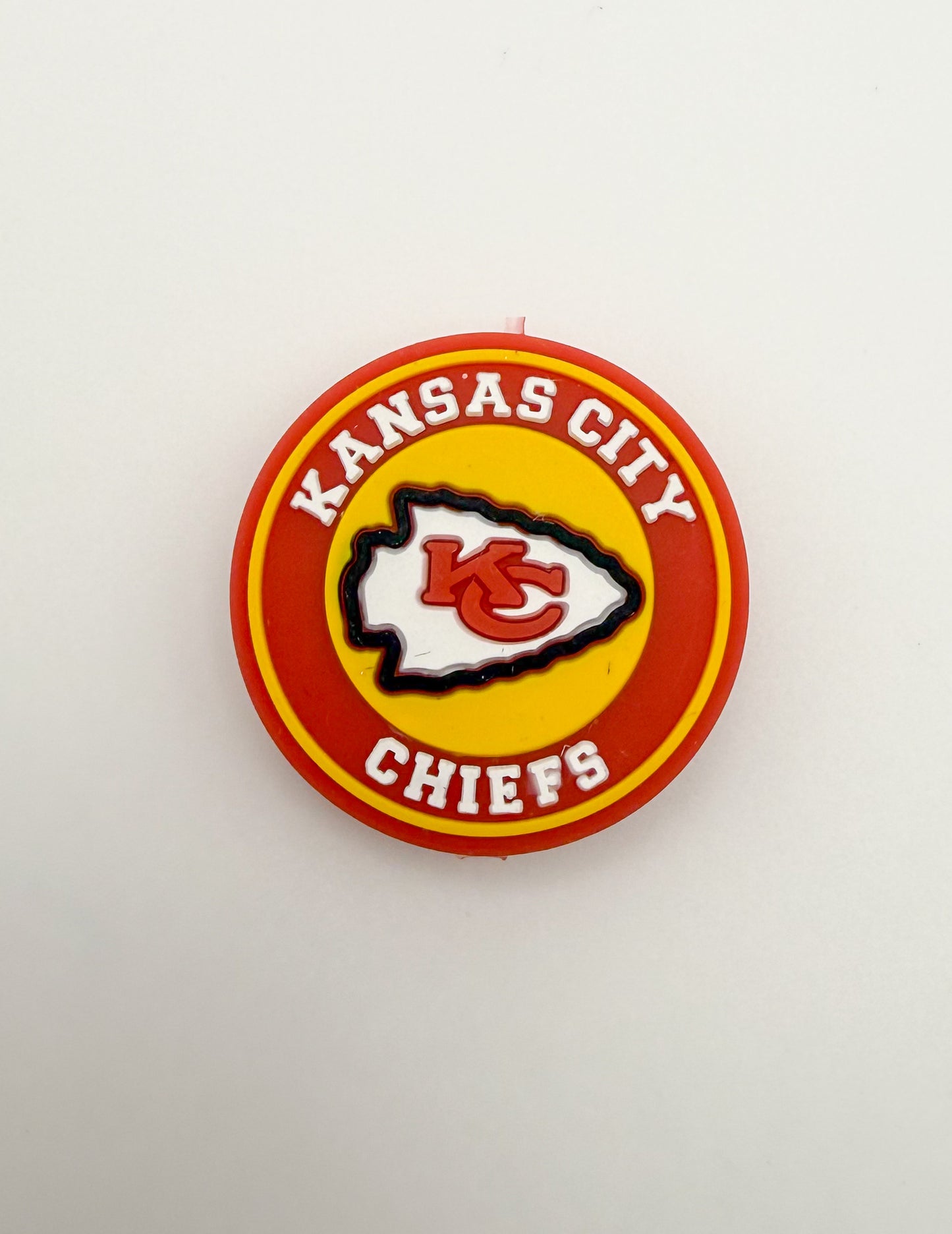 Round NFL Silicone DIY Pen Focal Beads