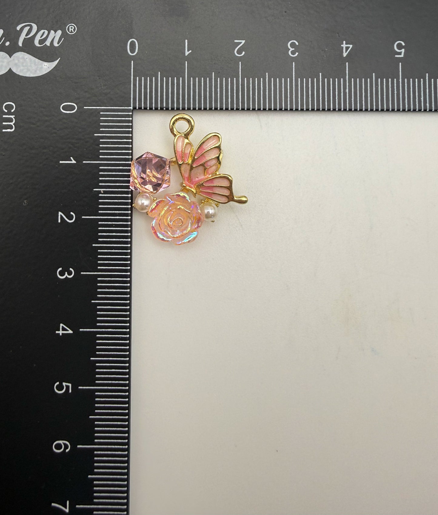 Gold Butterfly Land Metal DIY Charms