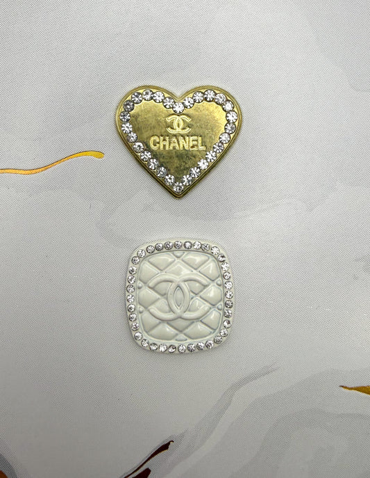 CC Designer Irregular Shaped Metal DIY Charms