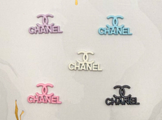 Colorful Enameled Coated CC DIY Metal Charms