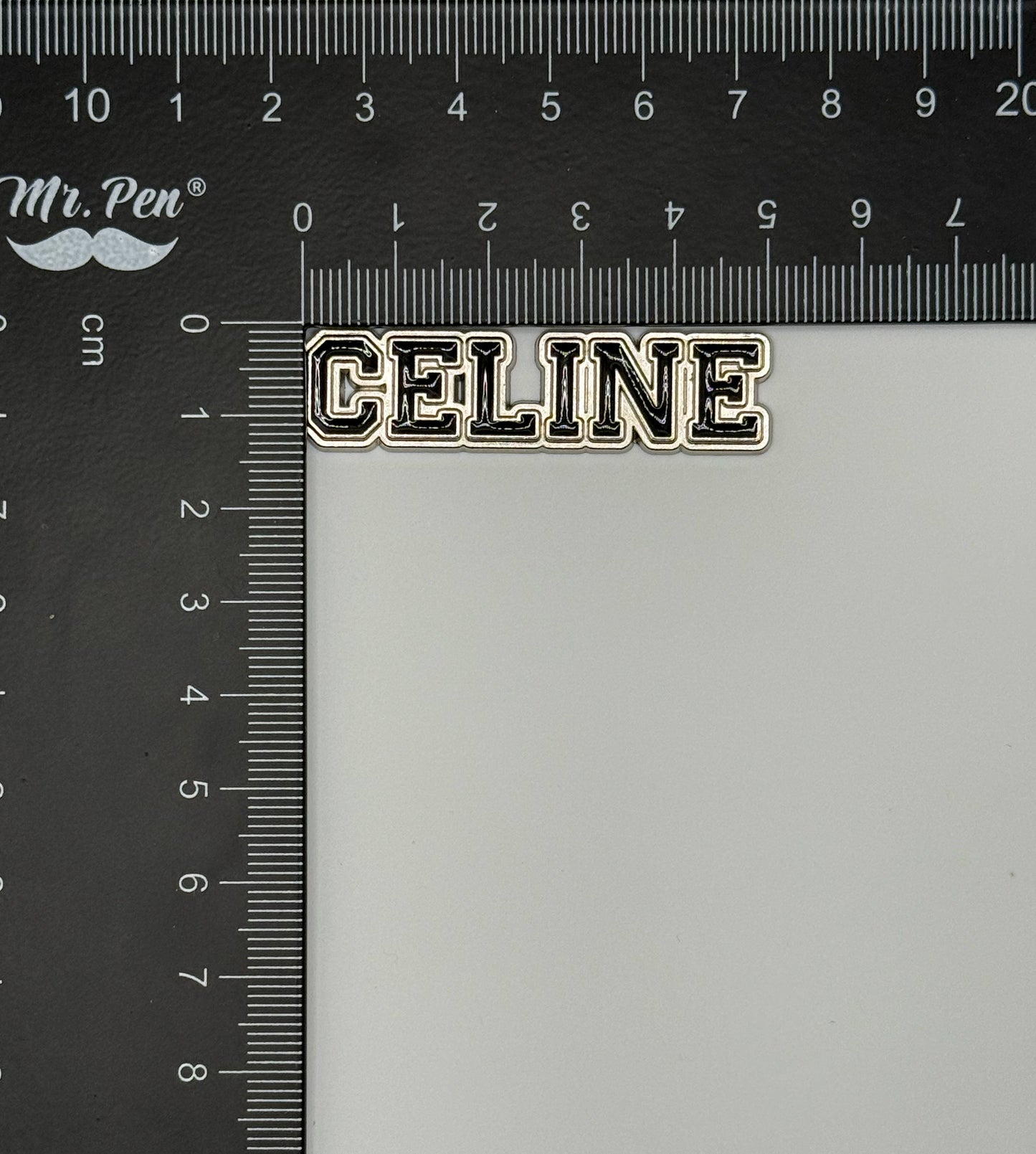 Celine Silver DIY Metal Flat Back Charmz