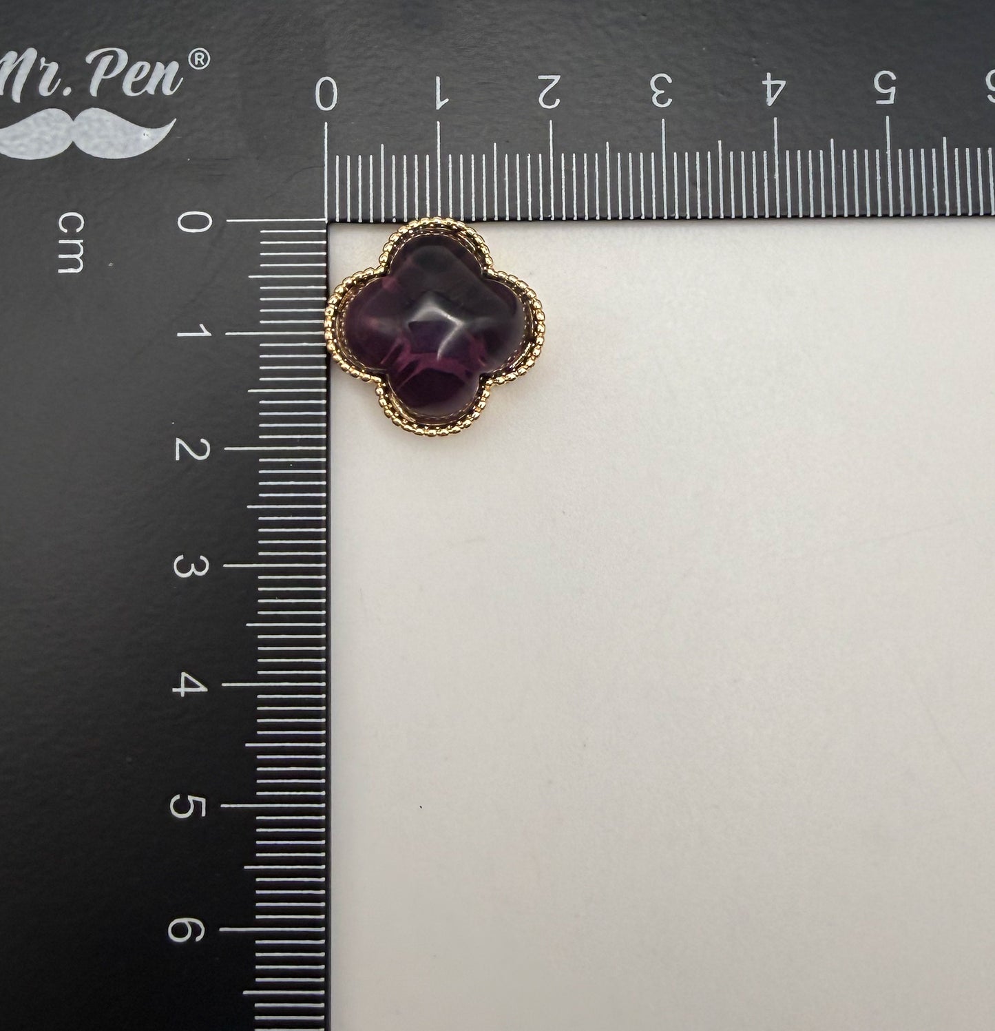 Big Statement Clover Metal Charm Spacer Beads