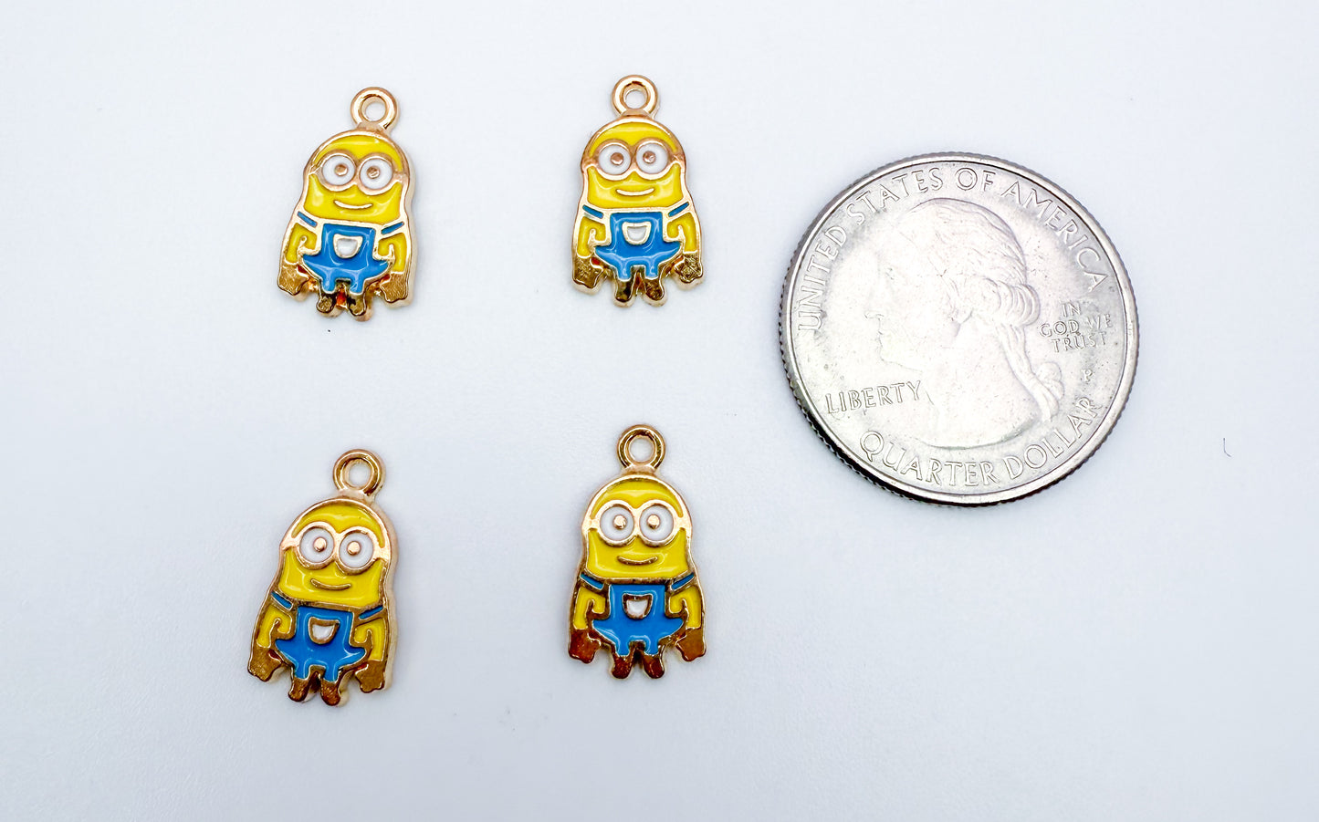 Gold Minion Charms