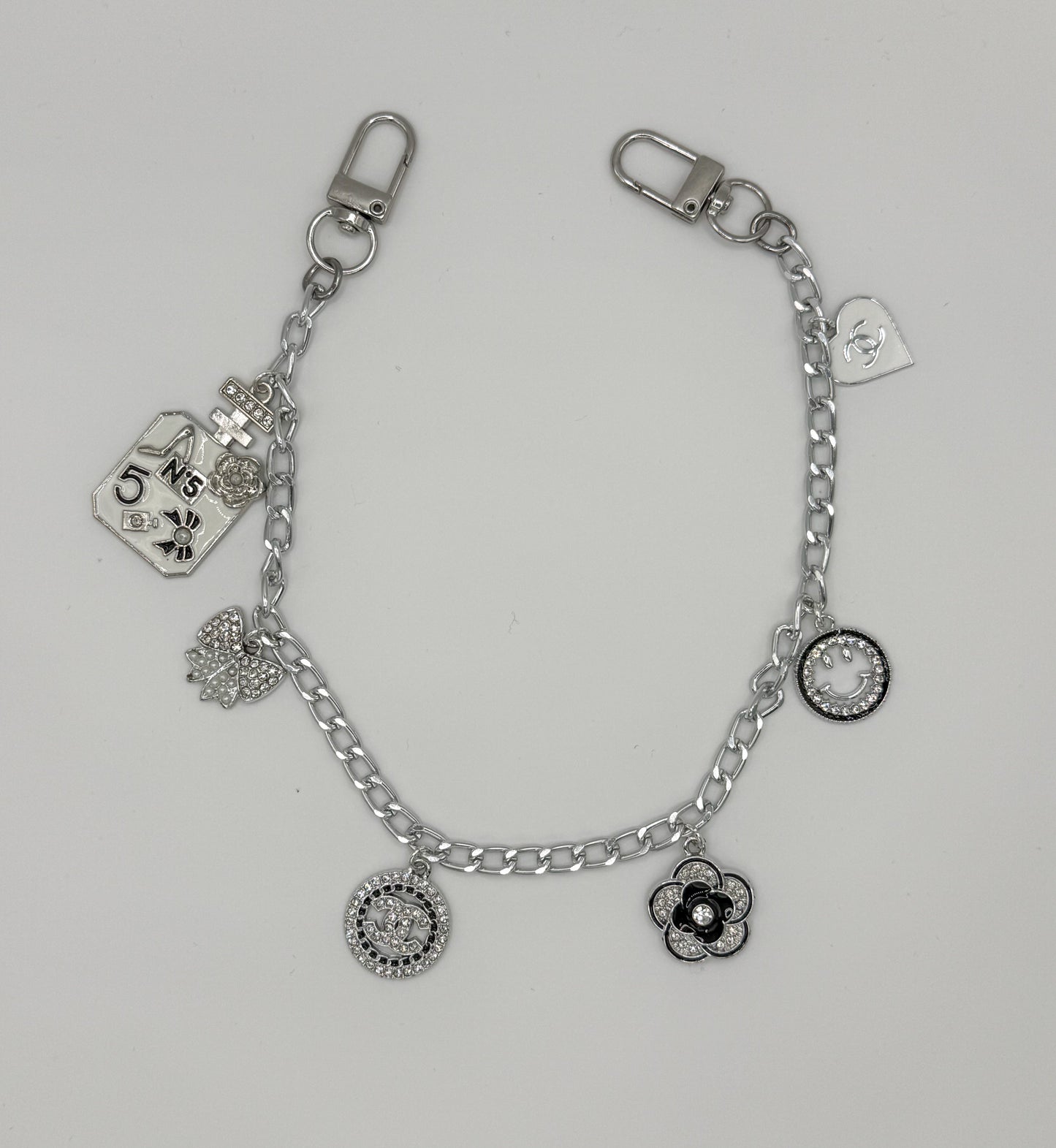 Gold & Silver Hand Bag Charm Chains